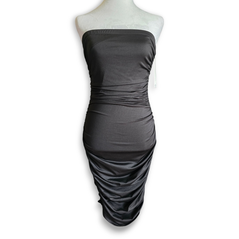 NWT Almost Famous Black Tube Dress
